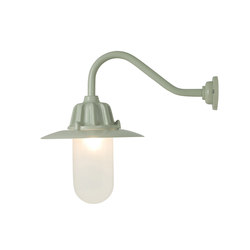 7675 Dockside Wall, With Reflector, Putty Grey, Frosted Glass | Wall lights | Original BTC