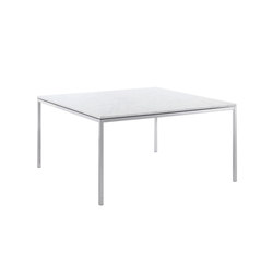 Florence Knoll Square Tables | 4-leg base | Knoll International