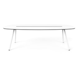 Long Board a-Lowha 240x110, dinner/conference table | 4-leg base | Lonc