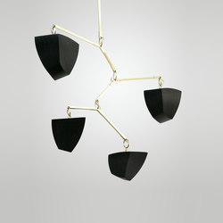Ivy 4 ABCD | Suspended lights | Andrea Claire Studio