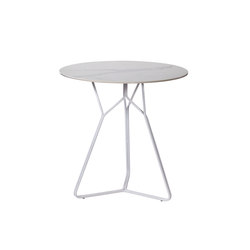 Serac Dining Table Ceramic | Bistro tables | Oasiq