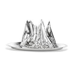 Alexandre Echasseriau – Ice-Berg | Living room / Office accessories | Wiener Silber Manufactur