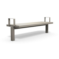 Sicorum M 400 Stool Bench with armrests | Benches | BENKERT-BAENKE