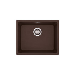 Kubus Sink KBG 110 50 Fragranite + Chocolate | Kitchen sinks | Franke Home Solutions