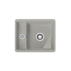 Kubus Sink KBK 160 Ceramic Pearl Gray Matt | Kitchen sinks | Franke Home Solutions