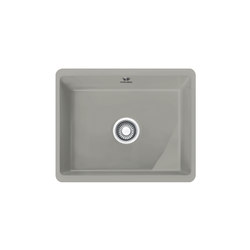 Kubus Sink KBK 110-50 Ceramic Pearl Grey Matt | Kitchen sinks | Franke Home Solutions