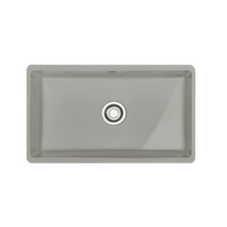 Kubus Sink KBK 110-70 Ceramic Pearl Grey Matt | Kitchen sinks | Franke Home Solutions