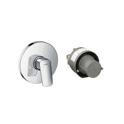 hansgrohe Logis Shower mixer set for concealed installation | Robinetterie de douche | Hansgrohe