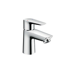 hansgrohe Talis E Single lever basin mixer 80 LowFlow 3.5 l/min with pop-up waste set | Wash basin taps | Hansgrohe