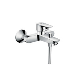 hansgrohe Talis E Single lever bath mixer for exposed installation | Bath taps | Hansgrohe