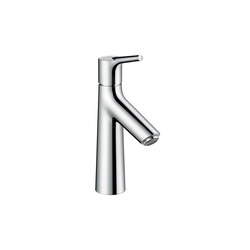 hansgrohe Talis S Single lever basin mixer 100 with pop-up waste set | Wash basin taps | Hansgrohe