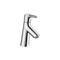hansgrohe Talis S Single lever basin mixer 80 with push-open waste set | Wash basin taps | Hansgrohe
