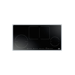 Frames by Franke Hob Induction 1-Flex Stainless Steel Glass Black | Placas de cocina | Franke Home Solutions