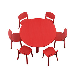 Beech Connect 71 round | Contract tables | DUM