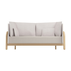 Beech Private Bench low | Privacy furniture | DUM