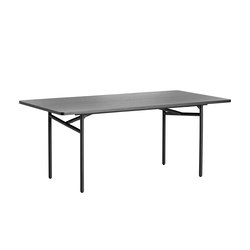 Diagonal Dining Table | 4-leg base | WOUD
