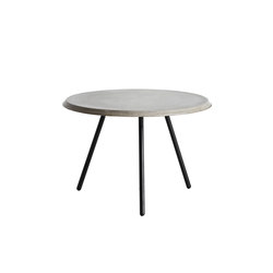 Soround Side Table low | Tabletop round | WOUD