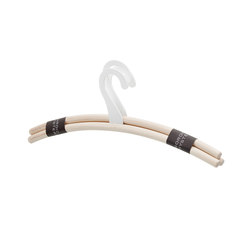 RIIPPA Hanger, nat. white hook, set of 5 | Coat hangers | Nordic Hysteria
