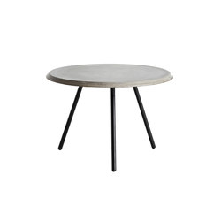 Soround Side Table high | Tabletop round | WOUD