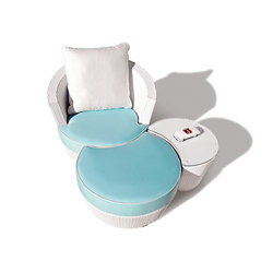 Eden Roc Combination with lounge chair | ottoman & a side table | with armrests | Rausch Classics