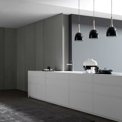Fly 1 lacquered island | Fitted kitchens | Modulnova
