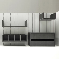 Lind modular storage system | Shelving | Dizz Concept