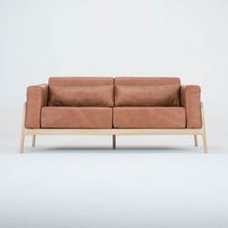 Fawn sofa | 2 seater | with armrests | Gazzda