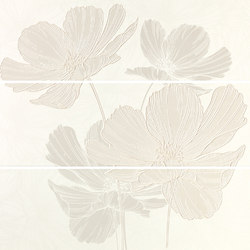 Lumen White Lux Composizione Petal | Ceramic tiles | ASCOT CERAMICHE
