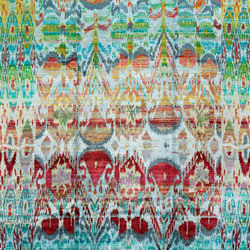 Kundan Diffusion Koti Silk Ikat | Colour multicoloured | Zollanvari