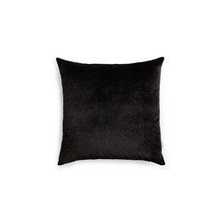 Velvet Cushion Black