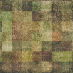 Stripes & Squares Medley | Bespoke wall coverings | GLAMORA