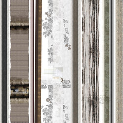 Heavenly Stripes | Bespoke wall coverings | GLAMORA