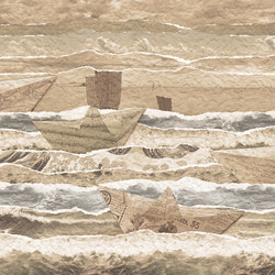 Paper Ship | Bespoke wall coverings | GLAMORA