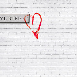 Flirt Love Street | Bespoke wall coverings | GLAMORA