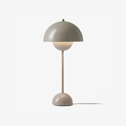 Flowerpot VP3 Grey Beige | Luminaires de table | &TRADITION