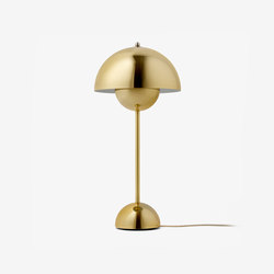 Flowerpot VP3 Polished Brass | Table lights | &TRADITION