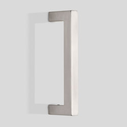 Square Mini inox 15 | Glass door fittings | Metalglas Bonomi