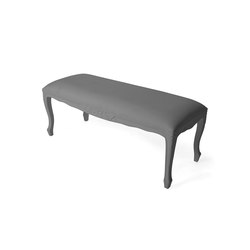 Plastic Fantastic large bench antracite | without armrests | JSPR