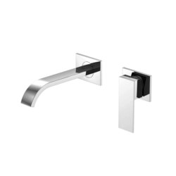 135 1804 Wall mounted single lever basin mixer (Finish set) | Wash basin taps | Steinberg