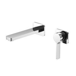 230 1804 3 Wall mounted single lever basin mixer (Finish set) | Robinetterie pour lavabo | Steinberg