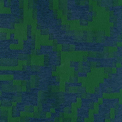 Pixelé - Forest Blue | Upholstery fabrics | Kieffer by Rubelli