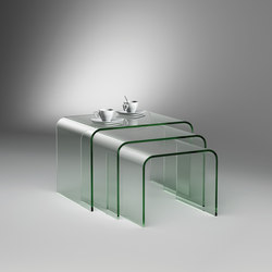 ST 05 Floatglas | Side tables | Dreieck Design