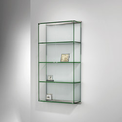 Display cabinet outlet wall mounted