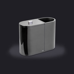Bio Wastebasket with Lid | Bathroom accessories | Vallvé