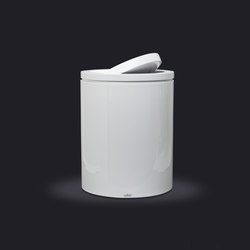Swivel Lid Wastebasket Medium | Bathroom accessories | Vallvé