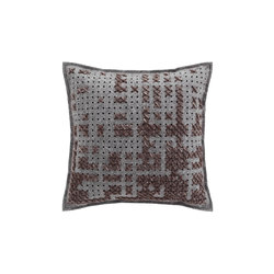 Canevas Cushion Abstract Charcoal 12 | Coussins | GAN