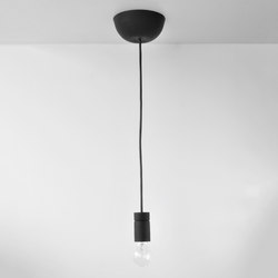 Cylinder Complete Black | Suspended lights | CableCup