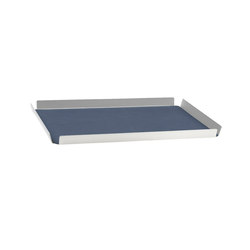 Tray Square L | metallic | Living room / Office accessories | LINDDNA