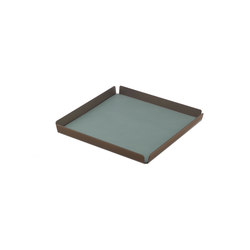 Tray Square S | bronze | Living room / Office accessories | LINDDNA