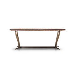 Richard Low Consoles | Tabletop oval | Alberta Pacific Furniture